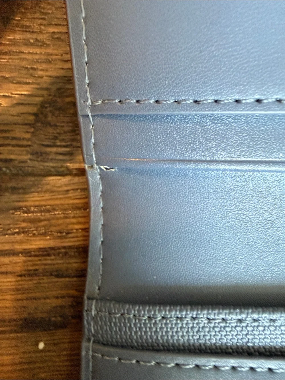 Dagne Dover Portfolio Wallet - Blue